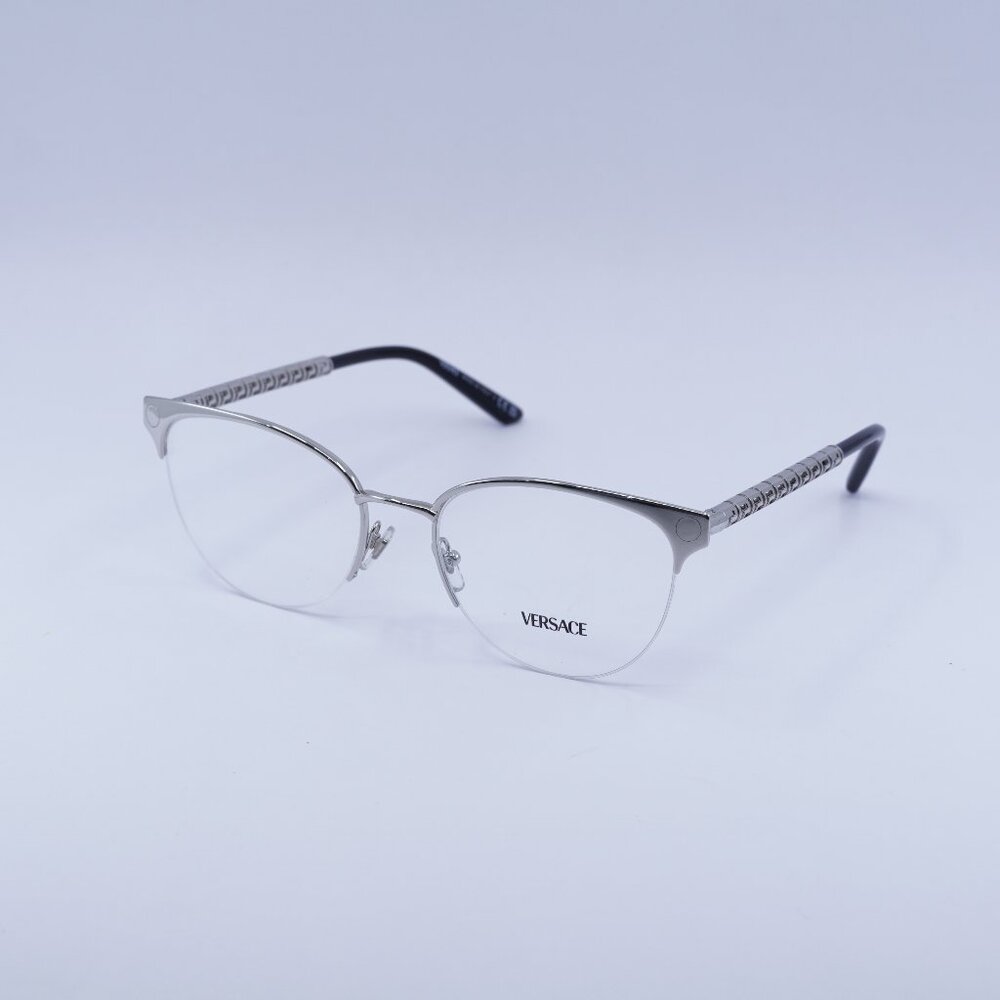 🕶️ New Versace VE1297 1000 Eyeglasses - Silver Frame